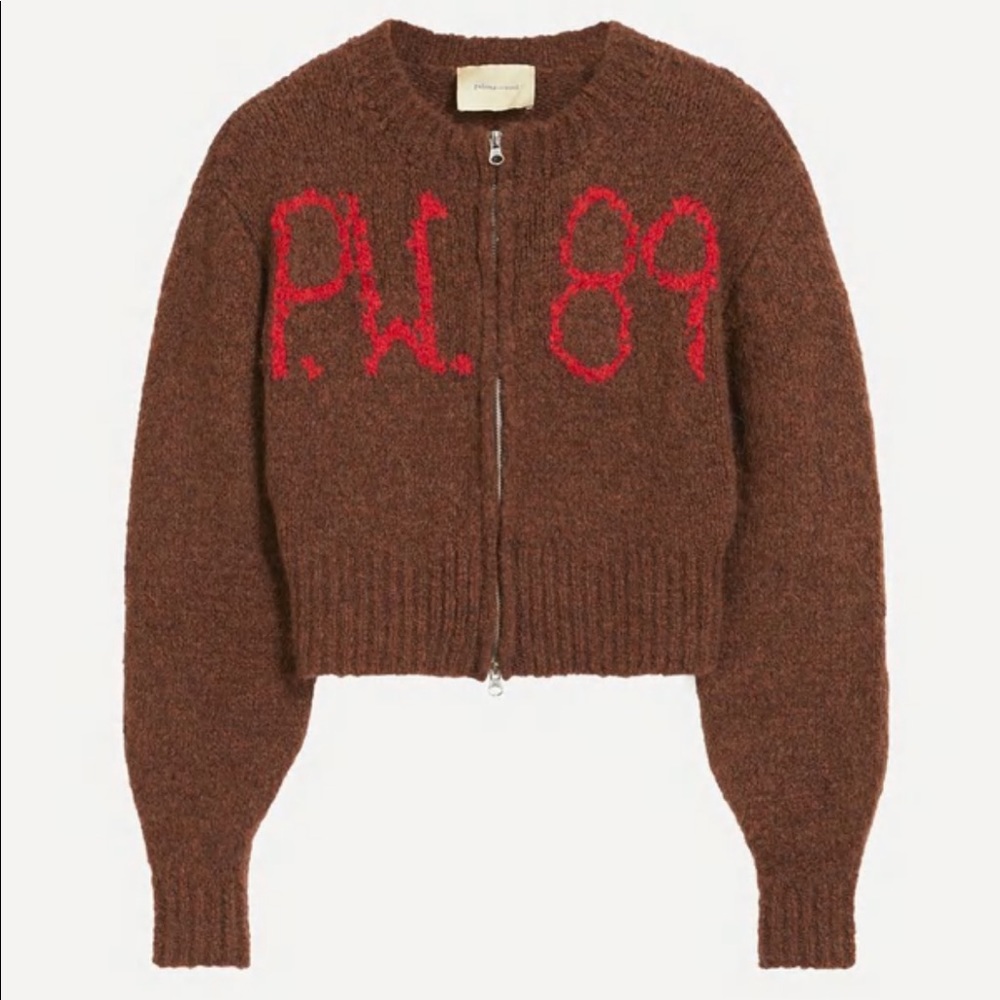 Paloma Wool Knotted Zipped Cardigan